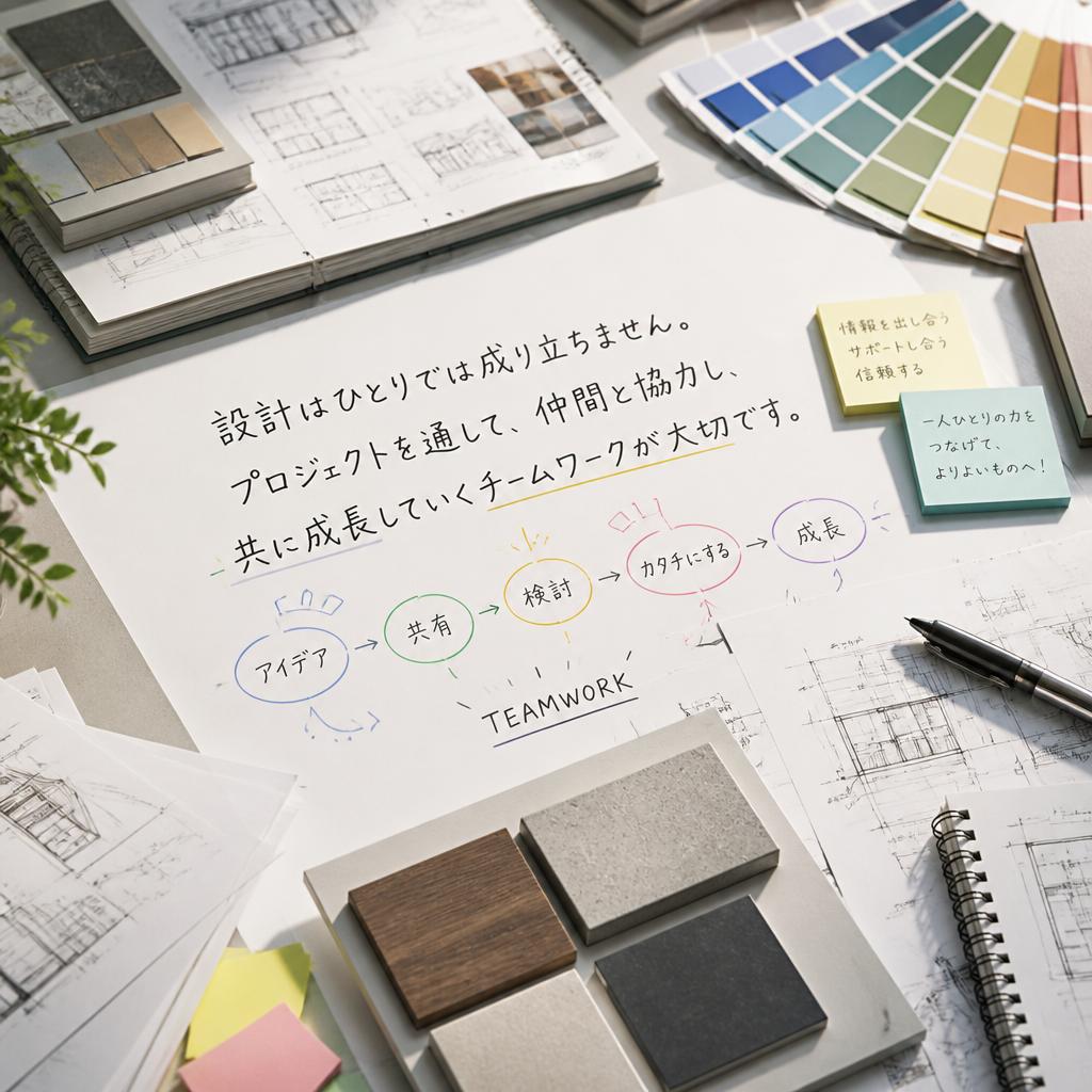 チームワークを重視した職場